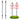 2-Pack 16.5-Inch Heavy Duty Steel Yard Sign Stake, 0.31" Thick Baked Enamel Metal Support Post with Ground Spike & Anti-Wind Barbs for Lawn