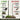 4.3 Ft Aluminum & Steel Yard Sign Post with Heavy Duty Base, Durable Metal Sign Holder Pole for Outside Fence Road Parking Stop Signs